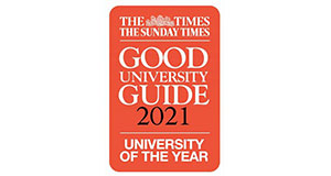The Sunday Times University of the Year for 2021.